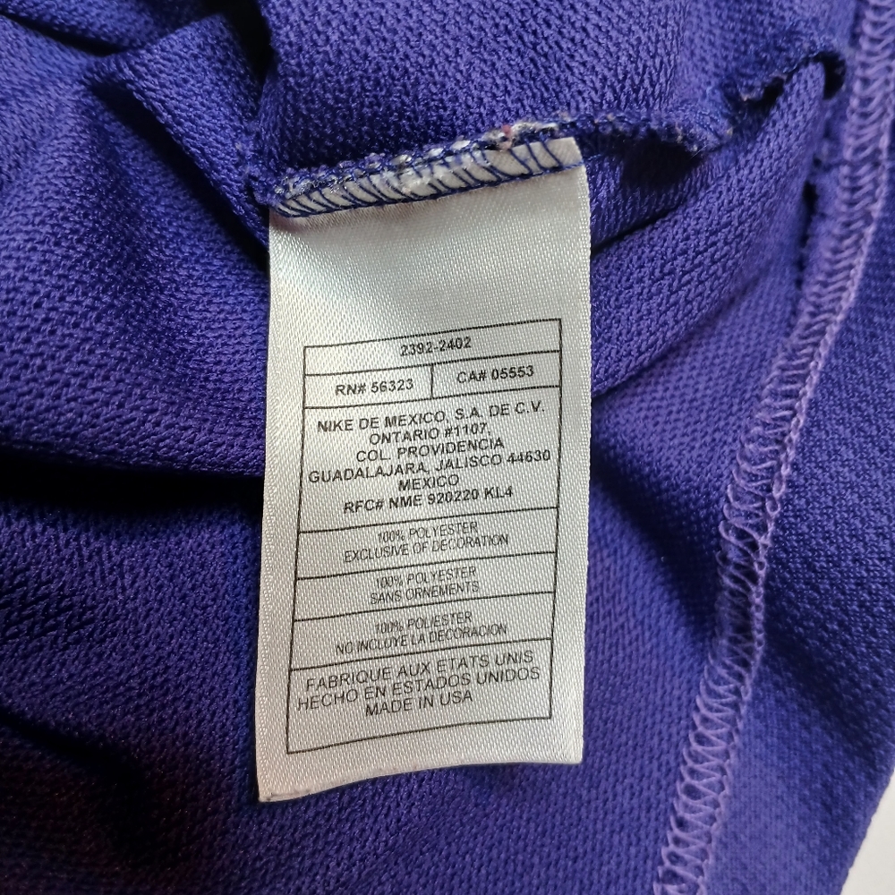 Vtg Made In USA Nike Team Center Swoosh U Of Washington Pullover Sweatshirt XXL - Picture 10 of 10